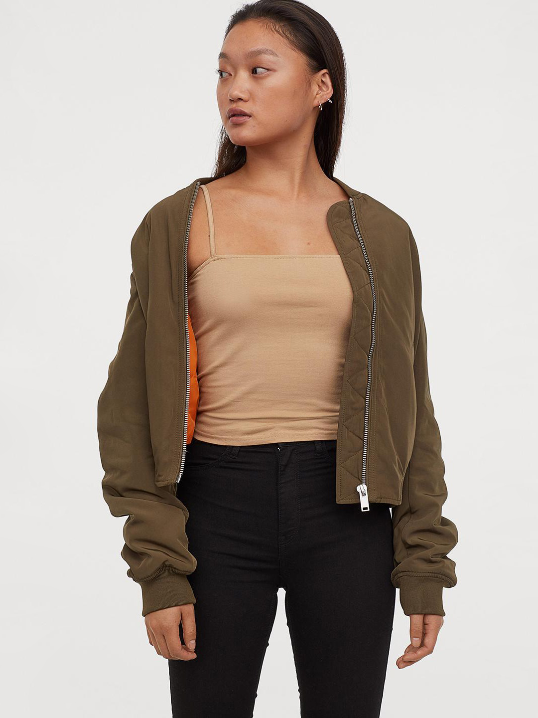 

Топ H&M 759871015a44 XL Бежевый