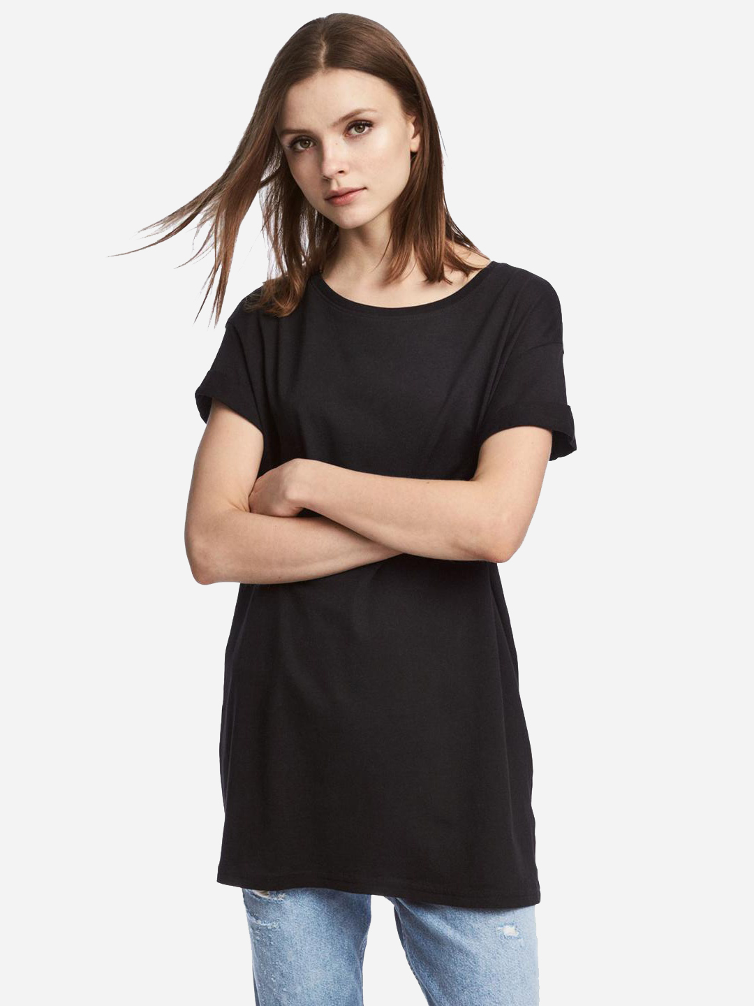 

Футболка H&M 2406704a44 S Черная