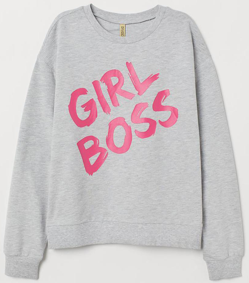 

Свитшот H&M 754926a44 XS Серый