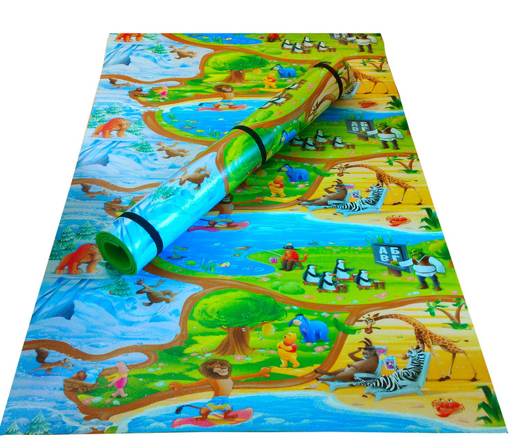 

Детский развивающий коврик HappyKinder Disney Heroes XXL 2500х1200х8мм (KD-XXL)