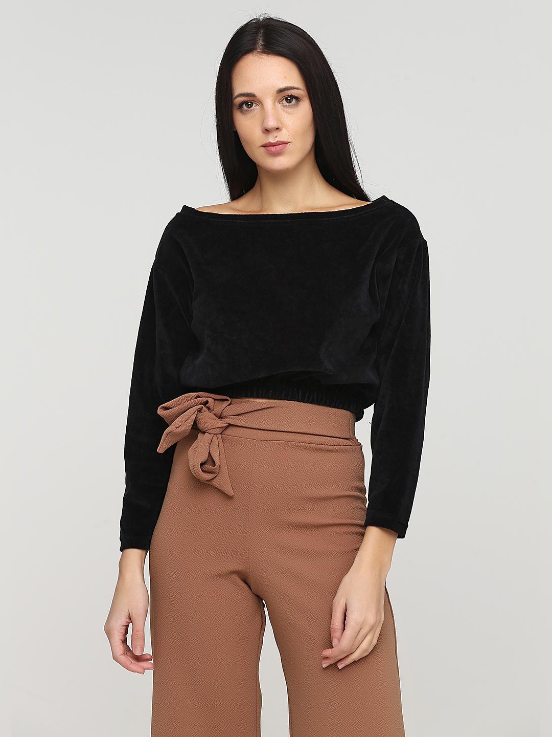 

Топ Boohoo tzz73627s51 34 Черный