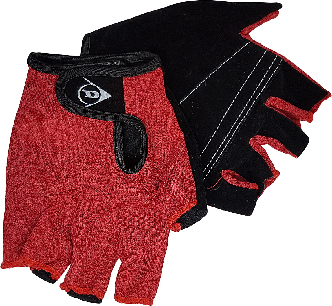 

Перчатки велосипедные Dunlop S Красные (634592-1 червоний)