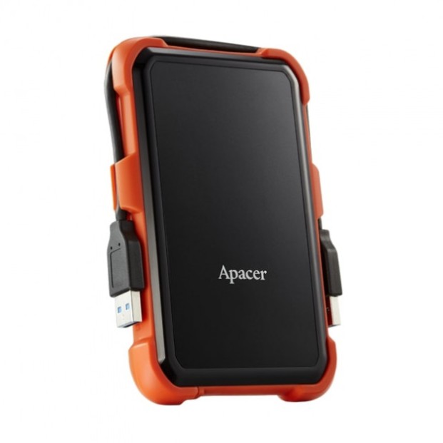 

Жорсткий диск зовнішній Apacer USB 3.1 Gen1 AC630 1TB 2,5" Черно-помаранчевий (AP1TBAC630T-1)