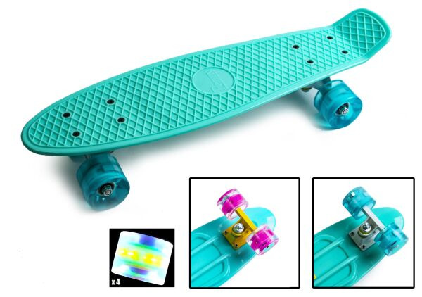 

Zippy Board penny 22 Mentol Ментол 54 см пенни борд светятся колеса (Z31)