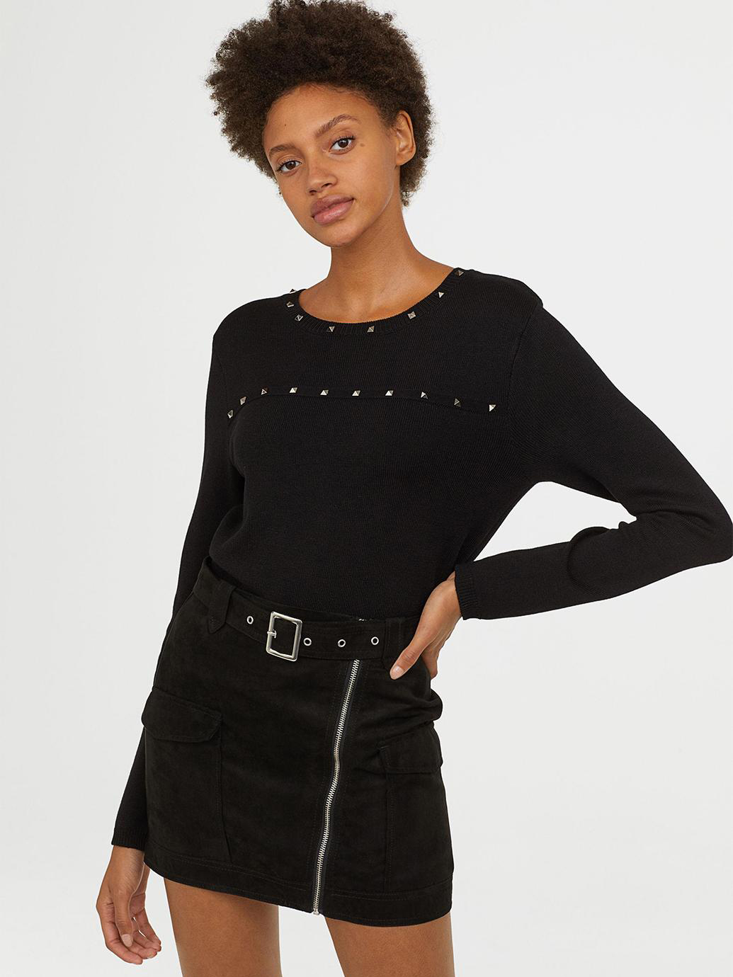 

Джемпер H&M 678153a64 XS Черный