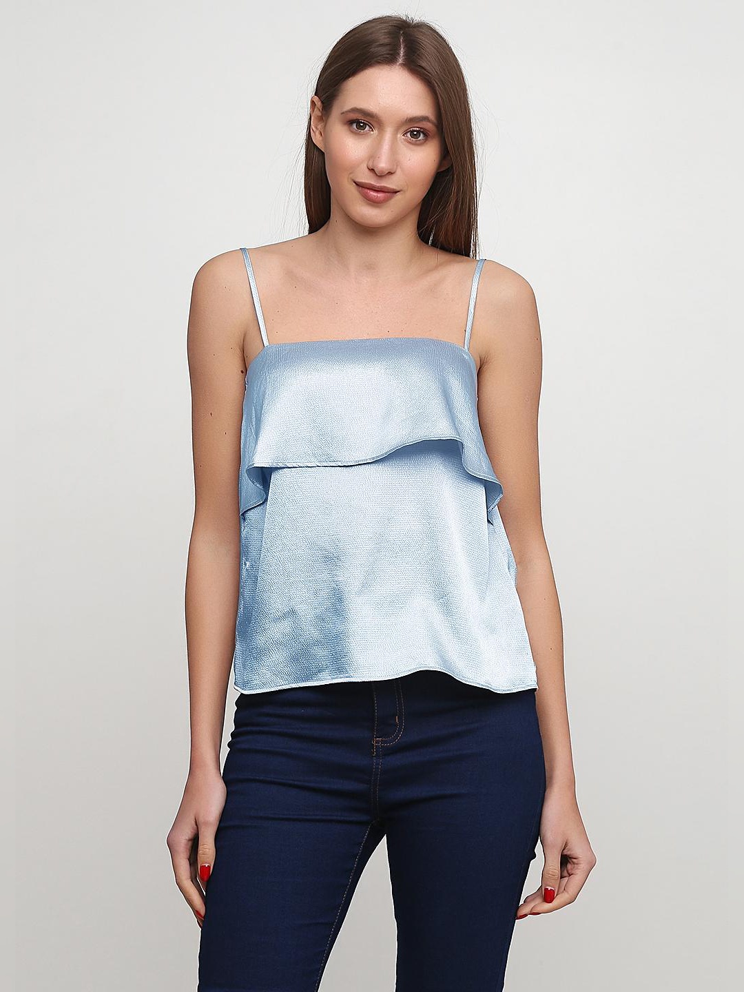 

Топ H&M 526255a64 44 Голубой