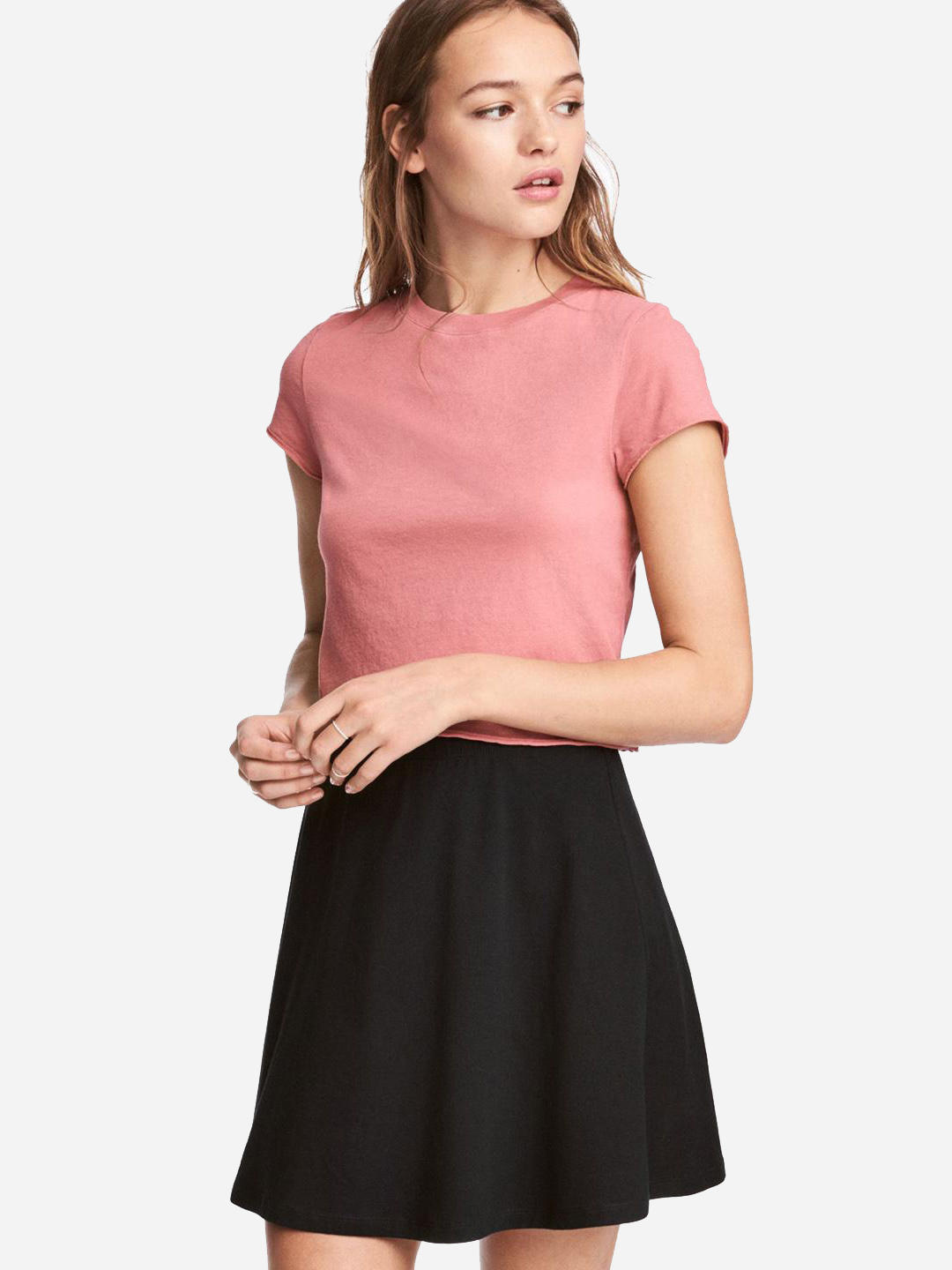 

Футболка H&M 539013a64 XS Розовая