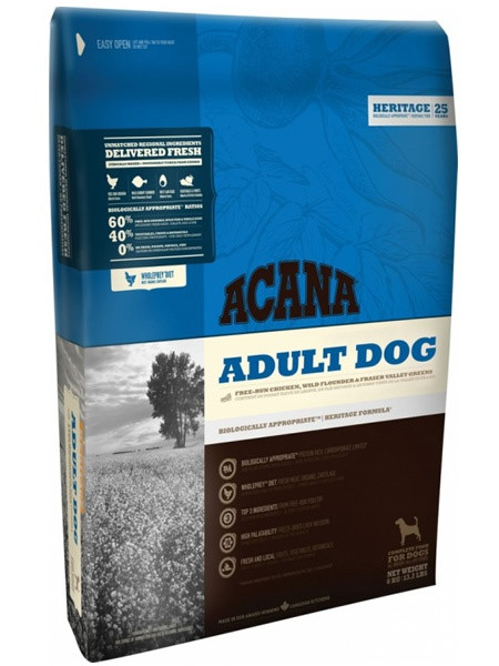 

Сухой корм ACANA ADULT Dog для собак всех пород на всех стадиях жизни, 2 кг