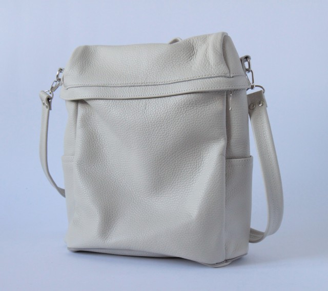 

Рюкзак кожаный Bagster ручной работы
