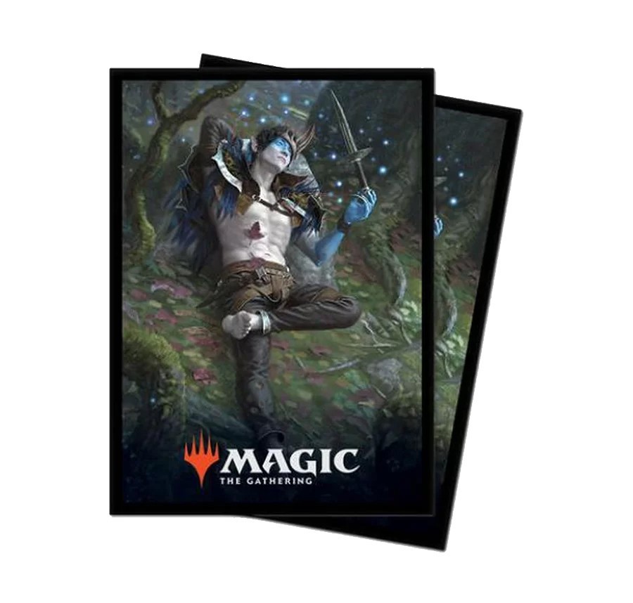 

Протекторы для карт Ultra Pro Throne Of Eldraine Oko, Thief Of Crowns Sleeves для карт размером до 63×88 мм. 100 шт. (0422)