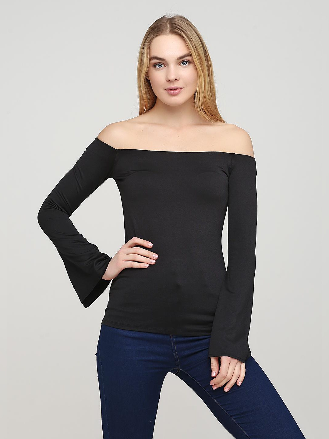 

Лонгслив H&M 102420s67 S Черный
