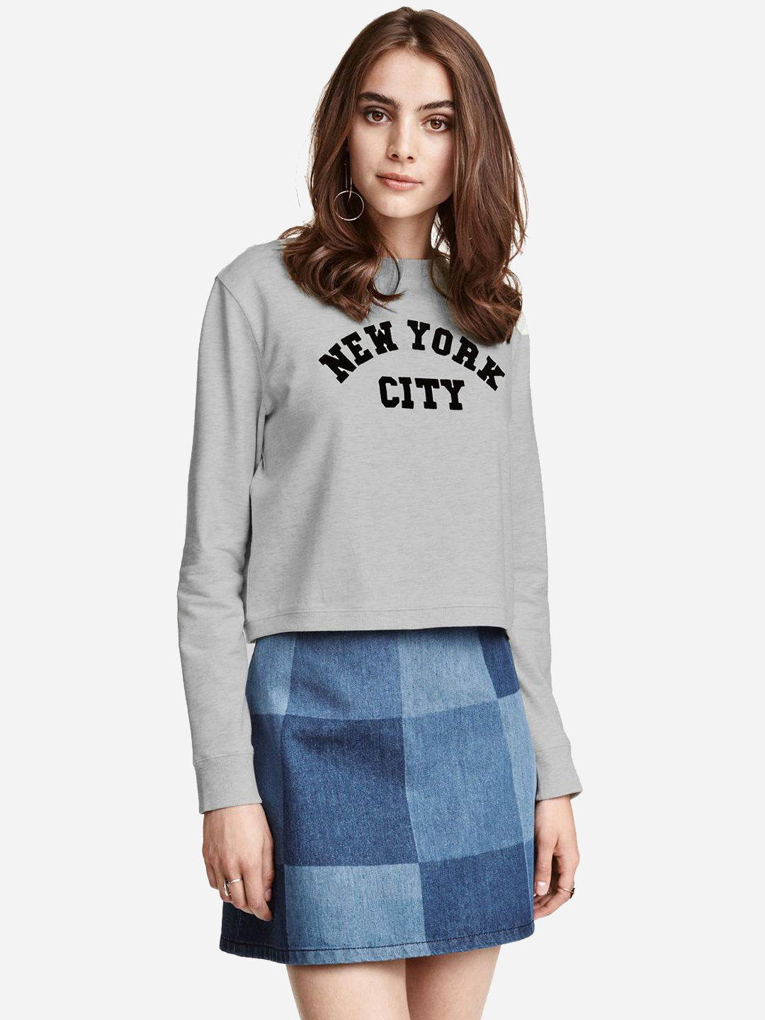 

Свитшот H&M 413530002a69 S Серый