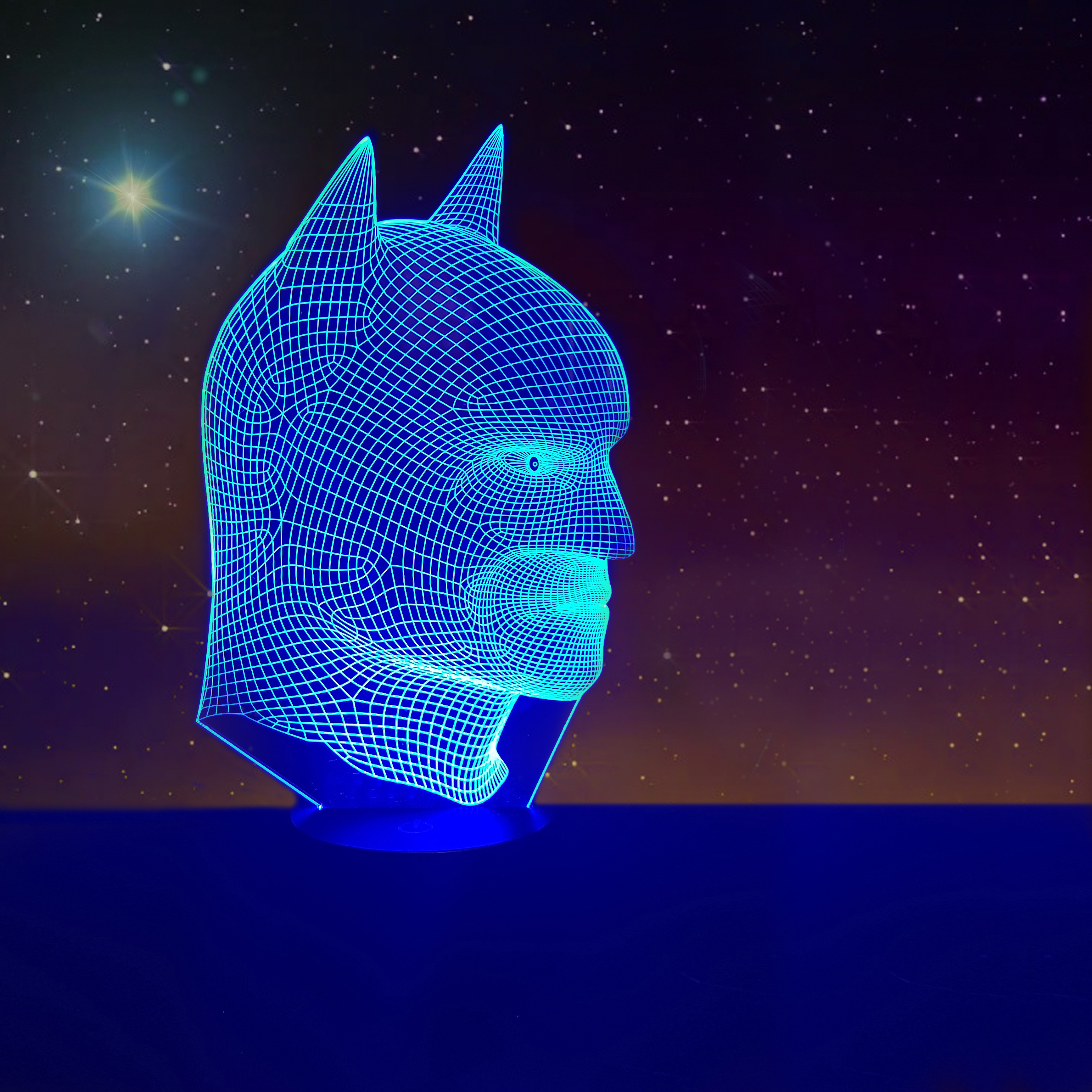 

3D светильник-ночник «Бэтмен» 3D Creative