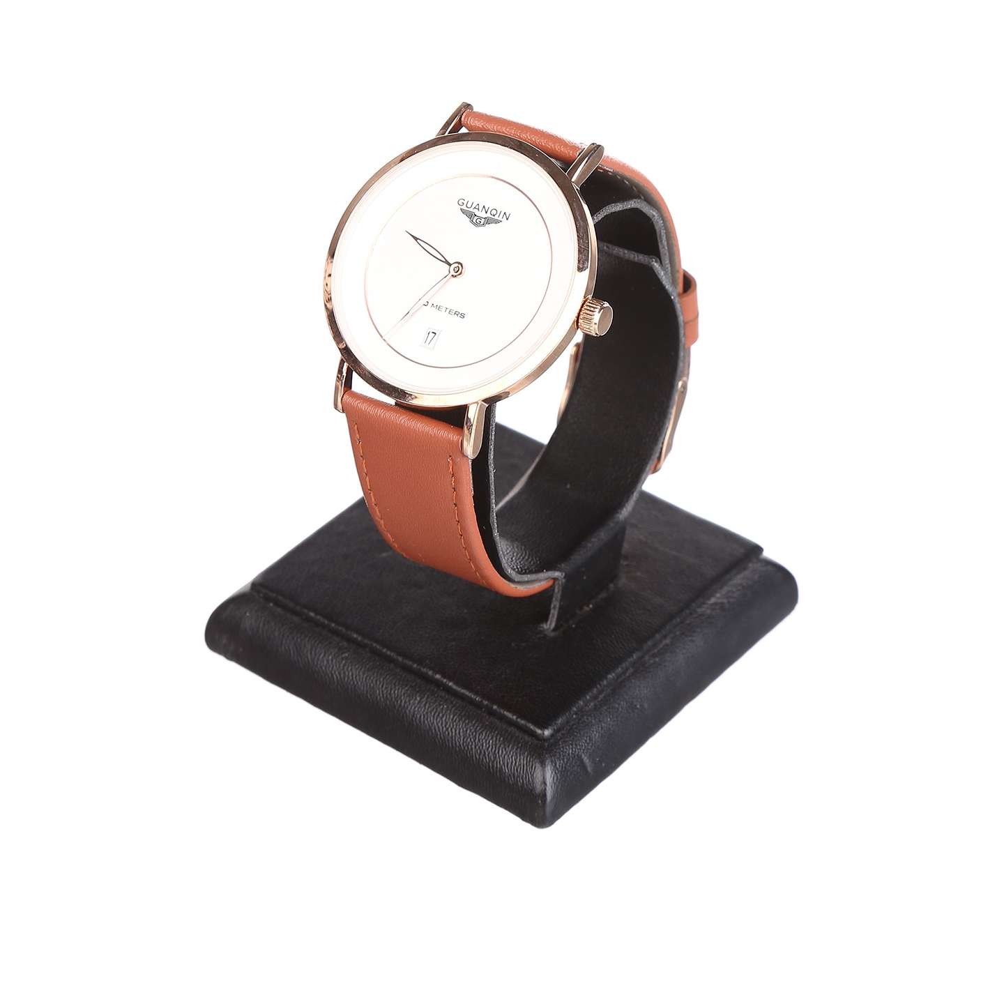 

Часы Guanqin RoseGold-White-LightBrown GS19070 CL
