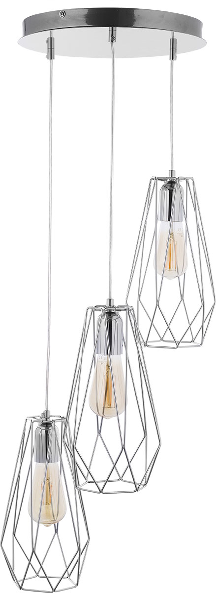 

Люстра TK Lighting 2846 LUGO SILVER