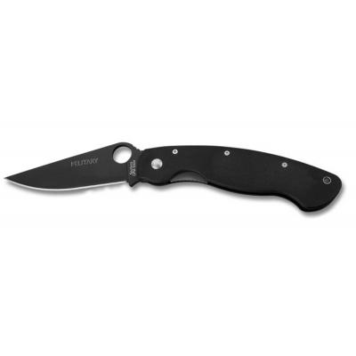 

Нож Spyderco Military, G-10, черный клинок (C36GPBK)