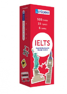 

Флеш-картки English Student для вивчення англійських слів IELTS English to English (500 карток, 15 тем, 6 ігор). 96162
