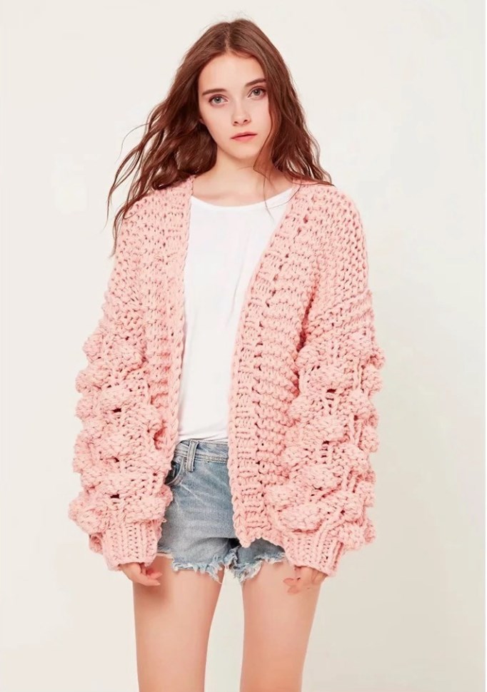 

Кардиган женский oversize с фактурными рукавами Cosiness, розовый Berni Fashion () Розовый, Кардиган женский oversize с фактурными рукавами Cosiness, розовый Berni Fashion (One Size) Розовый