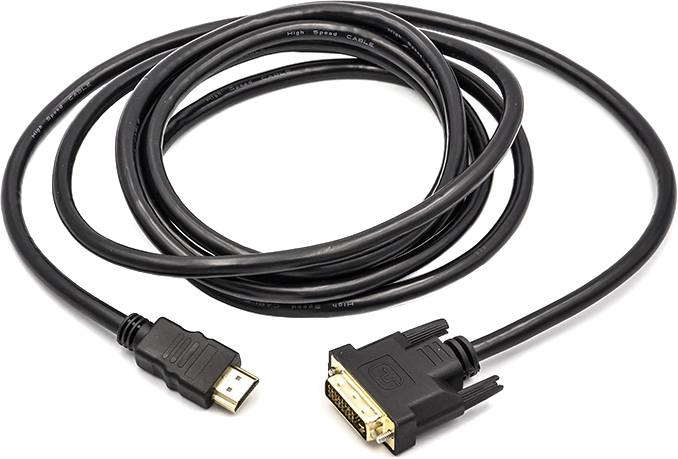 

Кабель PowerPlant HDMI - DVI 3 м Black