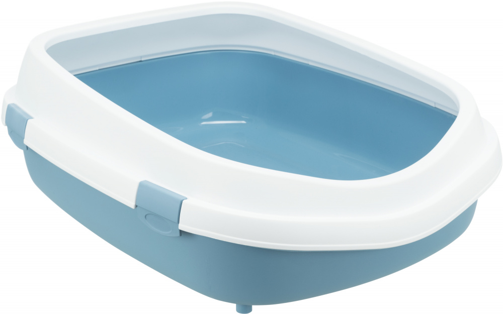 

Туалет Trixie "Primo XXL Litter Tray" для кошек 56см х 25см × 71см синий с белым (TX-40175)