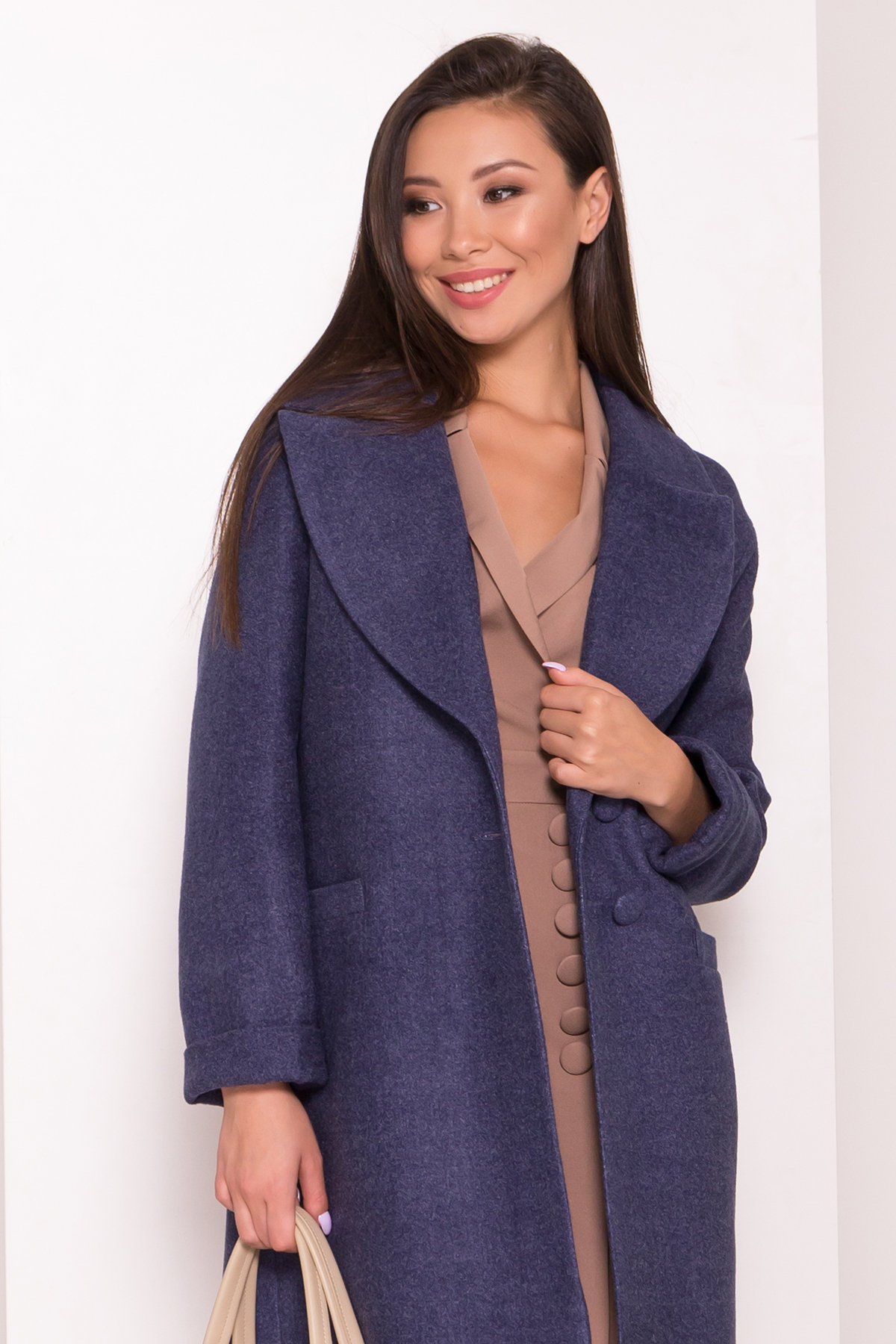 

Пальто Modus Viva-7868 S Джинсового цвета (10929.1)