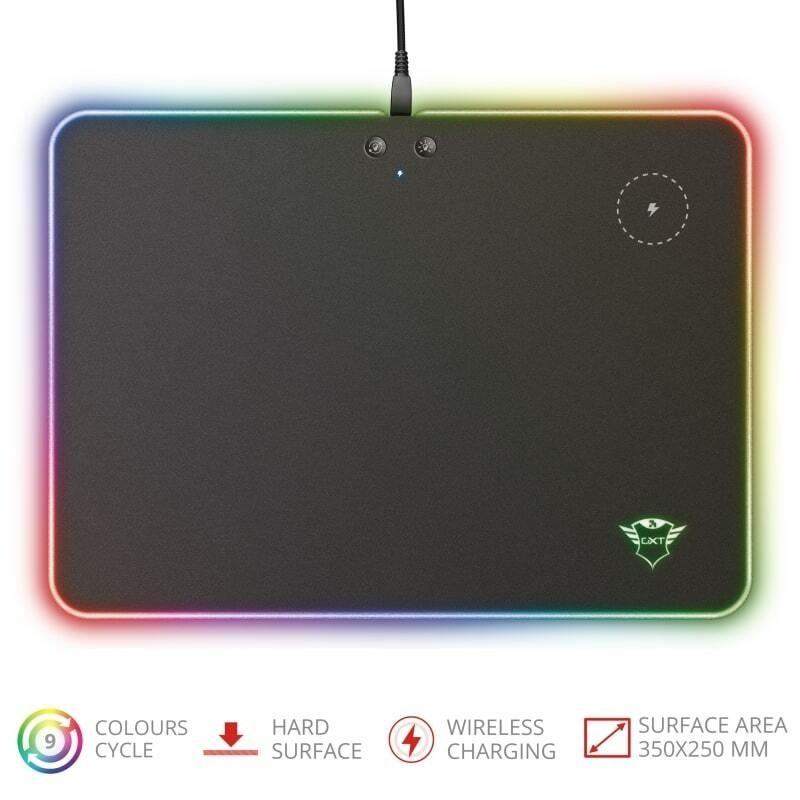 

Коврик для мышки Trust GXT750 Qlide Mousepad Qi 5W (23184)