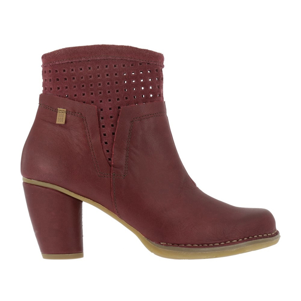 

Ботильоны El Naturalista N495 Ibon-Lux Suede Rioja / Colibri 38