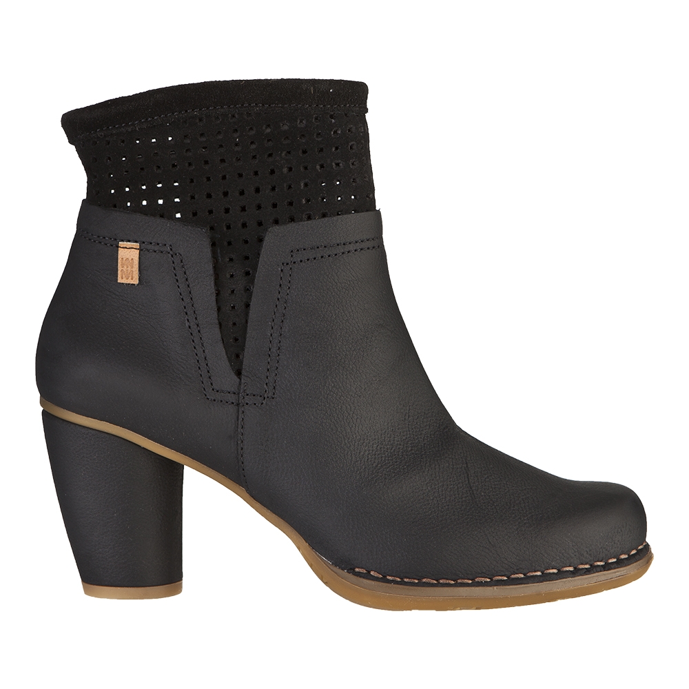 

Ботильоны El Naturalista N495 Ibon-Lux Suede Black / Colibri 36