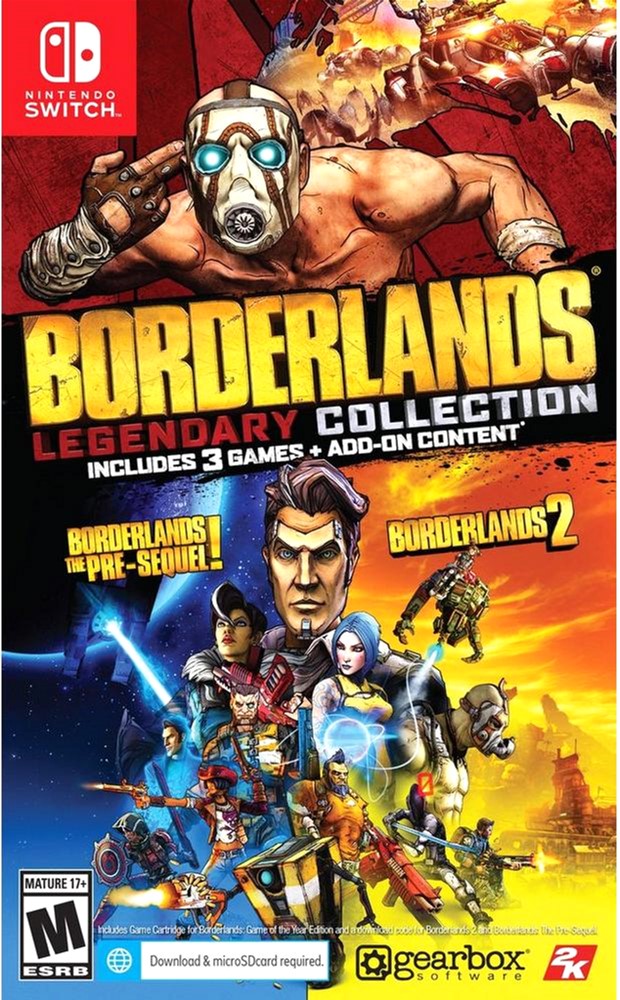 Акция на Игра Borderlands Legendary Collection для Nintendo Switch (картридж, Russian version) от Rozetka UA