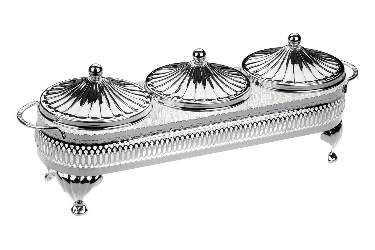 

Менажница трехсекционная Queen Anne (0-4923) (34 х 1 х 1 см.)