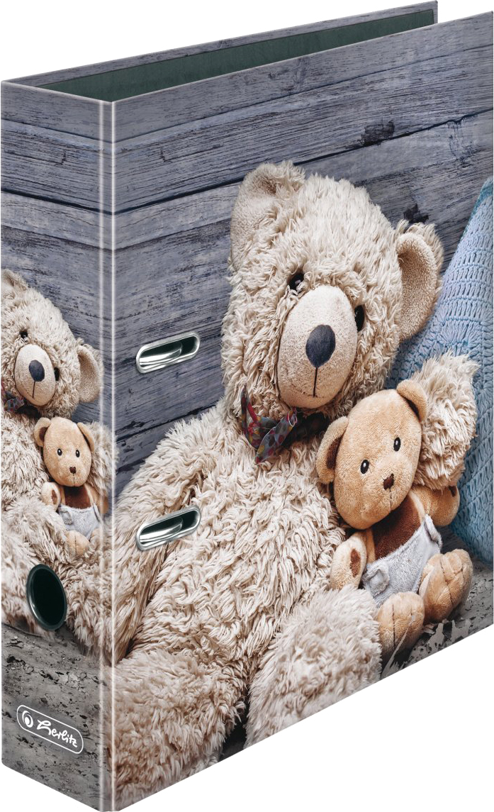 

Папка-регистратор Herlitz А4 8 см Winter Cozy Teddy Bear (50022274)