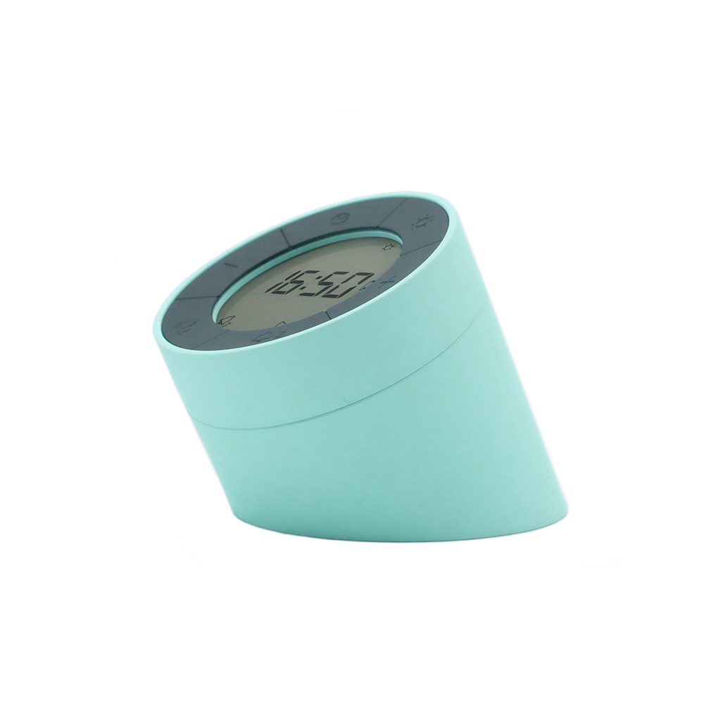 

Будильник-лампа Gingko EDGE LIGHT Turquoise с регулировкой яркости