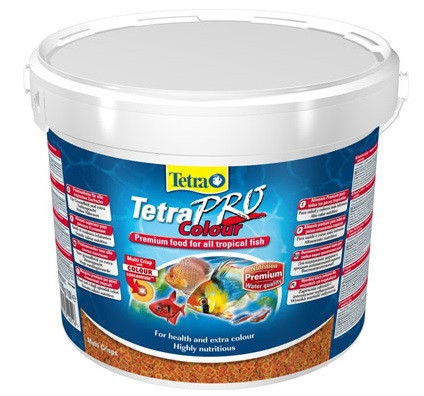 

Корм Tetra Pro Colour для аквариумных рыб в чипсах для усиления окраса 10 л