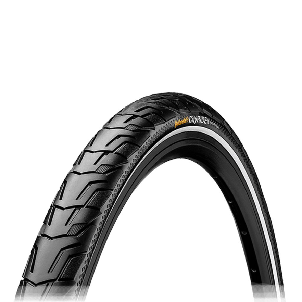 

Покрышка Continental RIDE City Reflex, 26"x1.75, 47-559, Wire, ExtraPuncture Belt, 940гр., черный