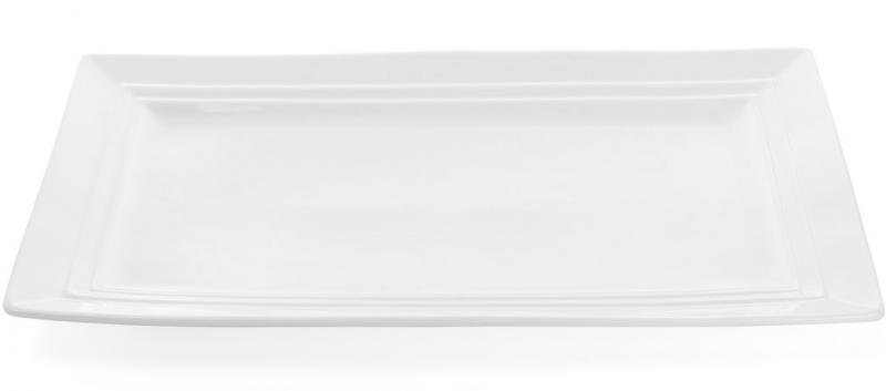 

Набор прямоугольных тарелок Bona White City 36х21см 2шт BD-988-123