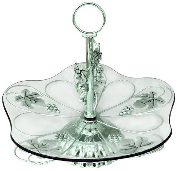 

Блюдо S&T German Silver Grapes 30х25 см ST-37244