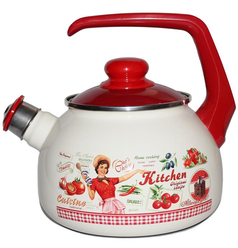 

Чайник Metrot Винтаж со свистком 2.5 л MU-2564-25
