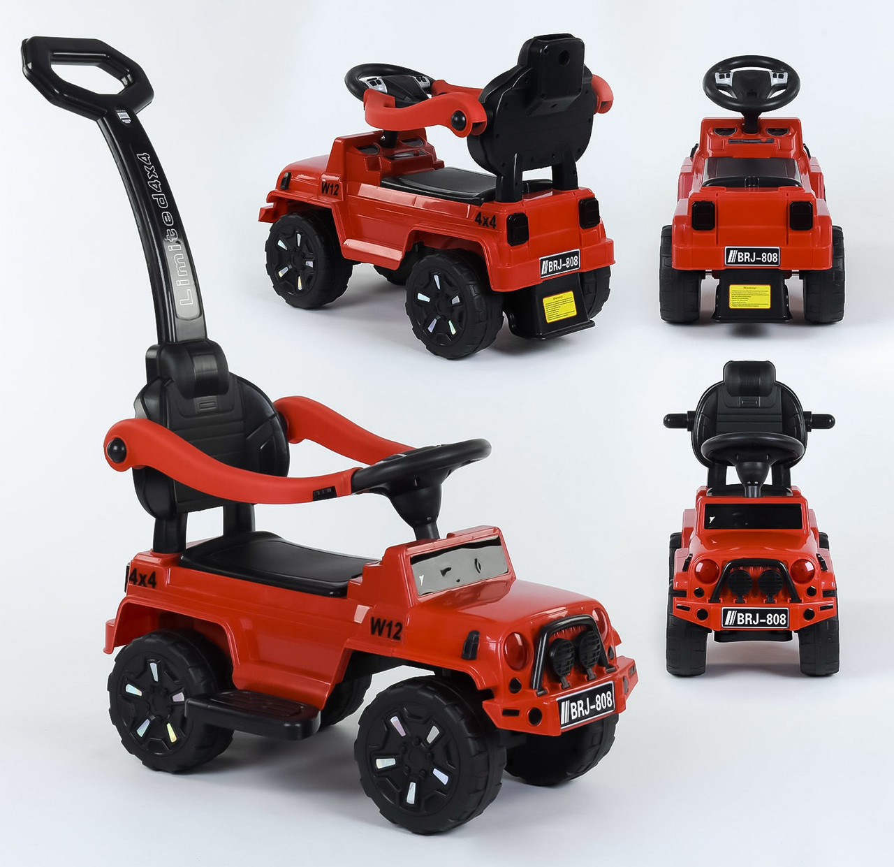 

Машинка-толокар JOY 808 W-5566 красный