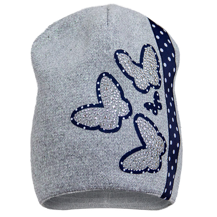 

Шапка демисезонная Девид стар 52 Серый 18244