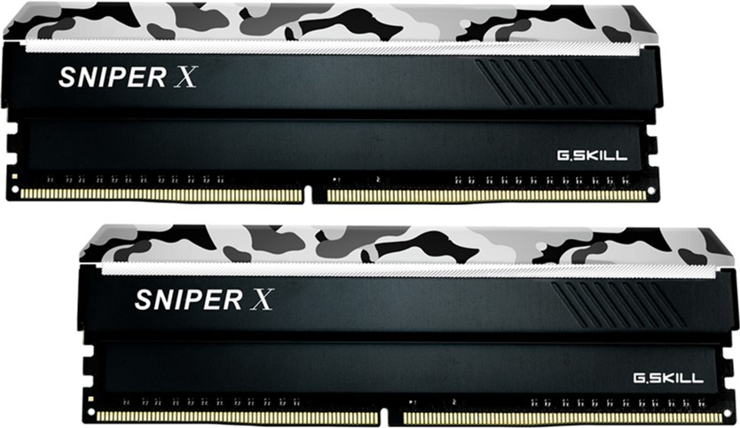 

Оперативная память G.Skill DDR4-3200 16384MB PC4-25600 (Kit of 2x8192) Sniper X Urban Camo (F4-3200C16D-16GSXWB)