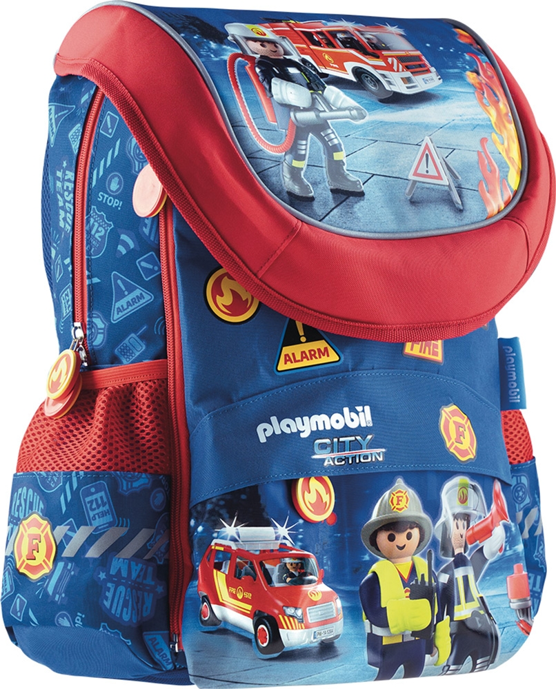 

Рюкзак для дошкольников Playmobil PL-02 Boy - Firemen 28x36х18 15 л (502020013)