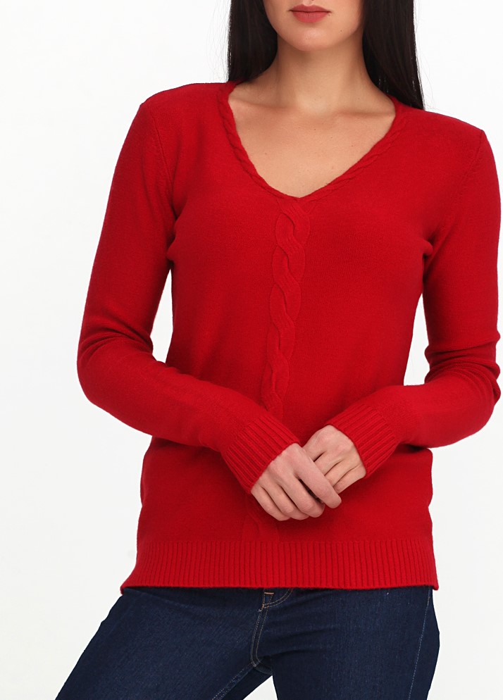 

Джемпер Cashmere Company  Красный, Джемпер Cashmere Company 44 Красный