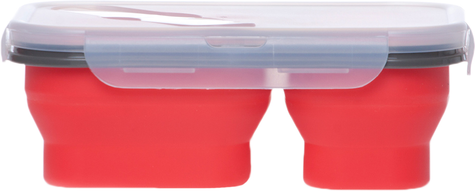 

Ланчбокс Mindo складной 0.65+0.45 л Красный (md14161)