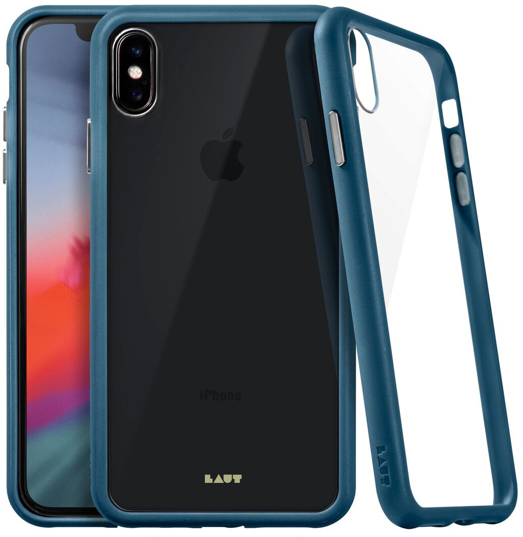 

Панель Laut Accents для Apple iPhone Xs Max Blue (LAUT_IP18-L_AC_BL)