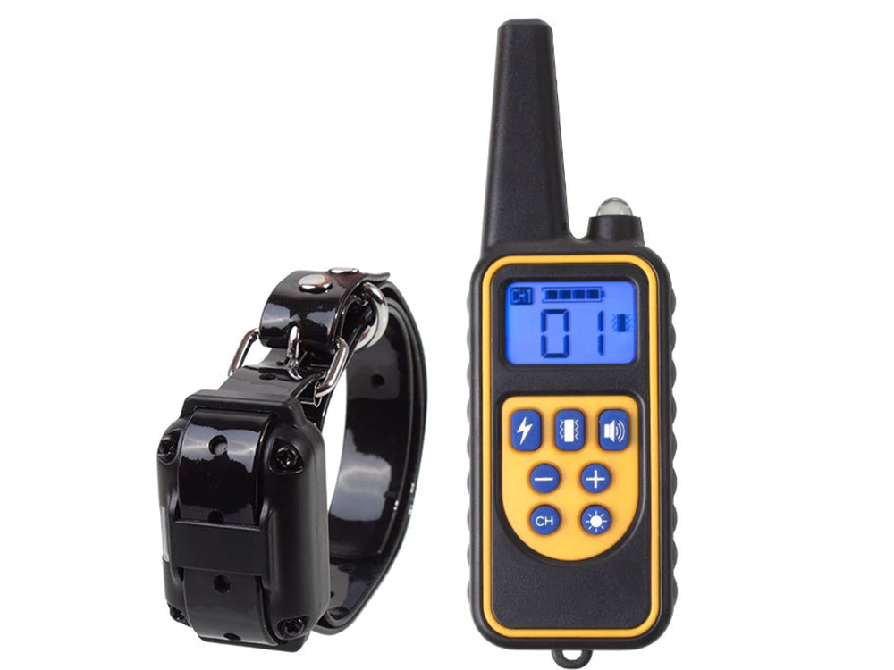 

Электронный ошейник BauTech Pet DTC800 для дрессировки собак с пультом ДУ 800 м 1 receiver Черный (1007-220-00)