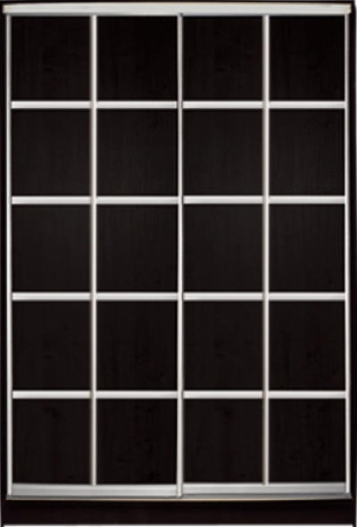 

Шкаф купе Luxe Studio Классик-1 ДСП-8 1500x2300x600 двухдверный