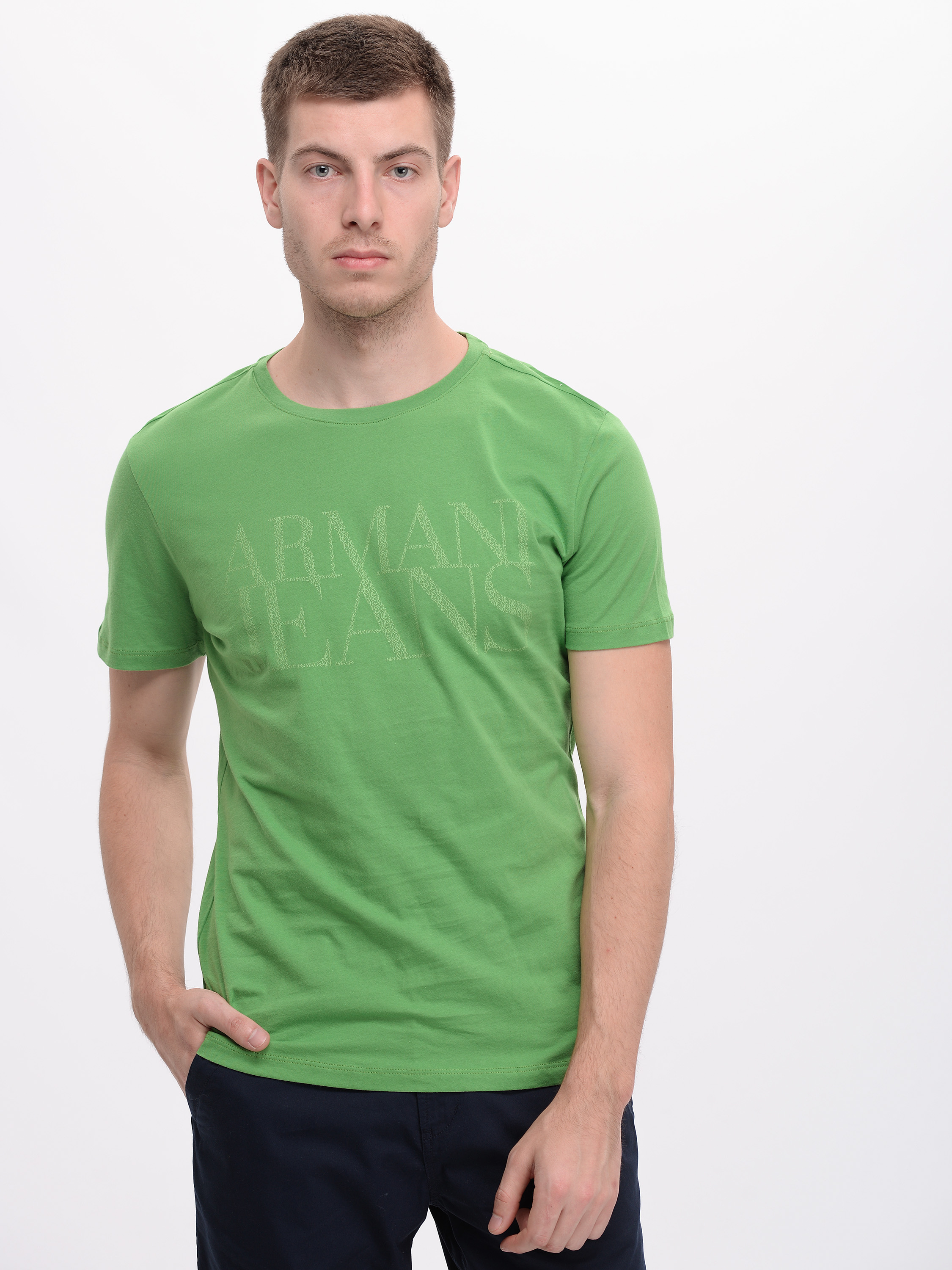 

Футболка Armani Jeans 6436.4  (44) Салатовая, Футболка Armani Jeans 6436.4 S (44) Салатовая
