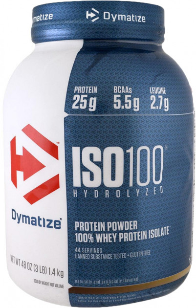 

Протеин Dymatize Nutrition ISO 100 1.4 кг ваниль (411005)