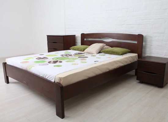 

Односпальная кровать МИКС-Мебель Ликерия Люкс 90*200 без изножья Венге