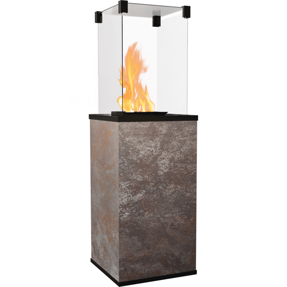 

Газовий обігрівач Kratki PATIO MINI керамограніт OXIDE NERO - ручне управління
